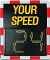 Radar Speed Limit Display